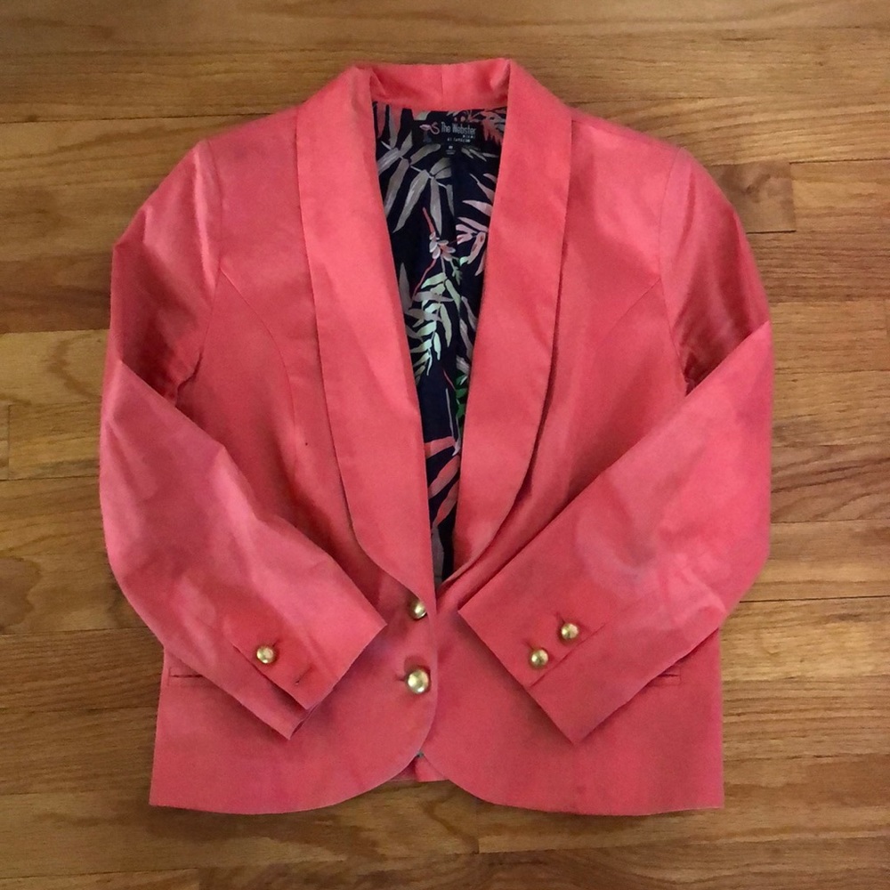 Webster Pink Coral Jacket Blazer